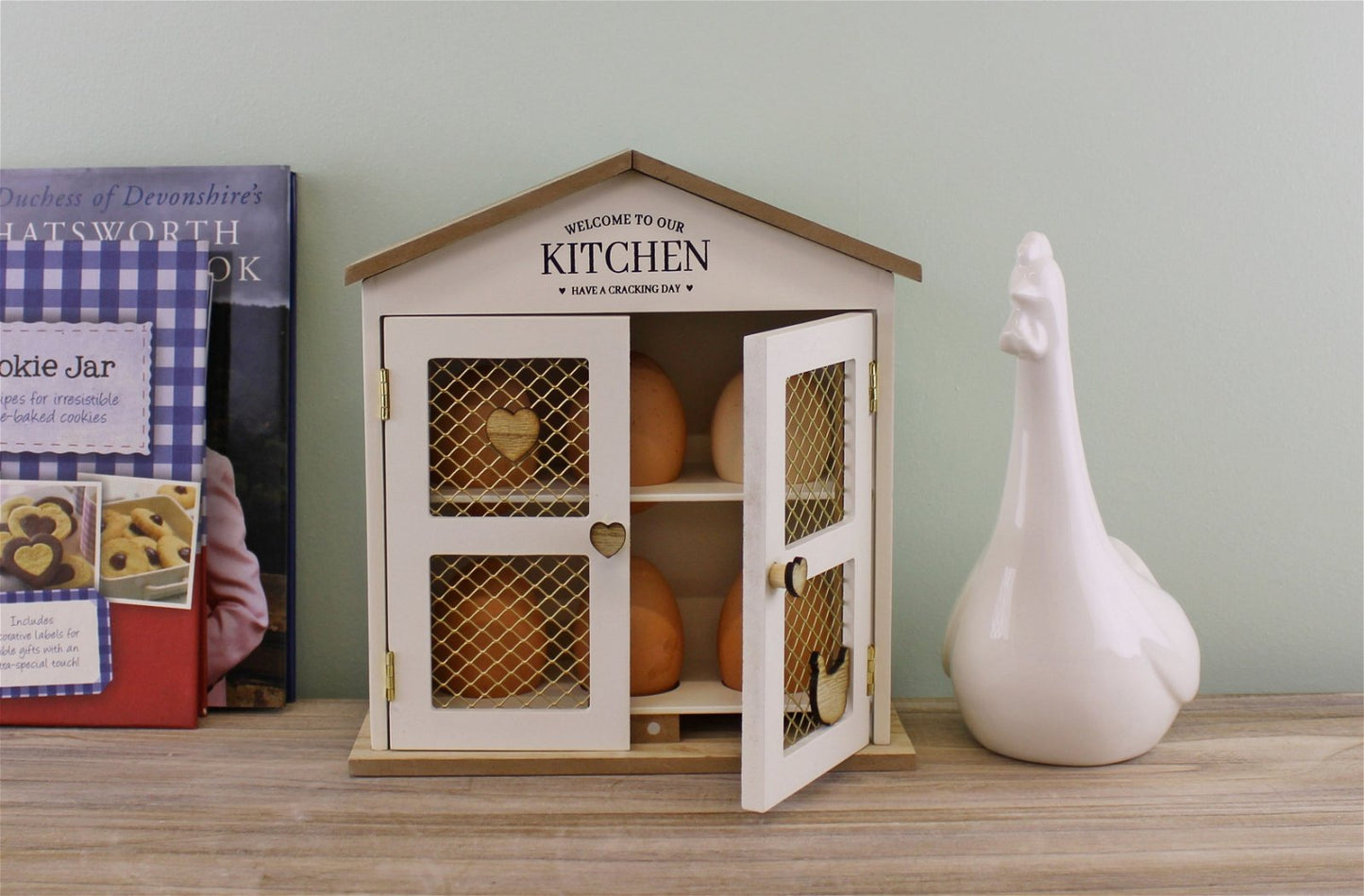 Welcome To Our Kitchen Egg House, Storage