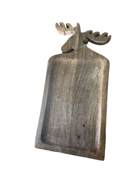 Wooden Deer Chopping Board, 42cm