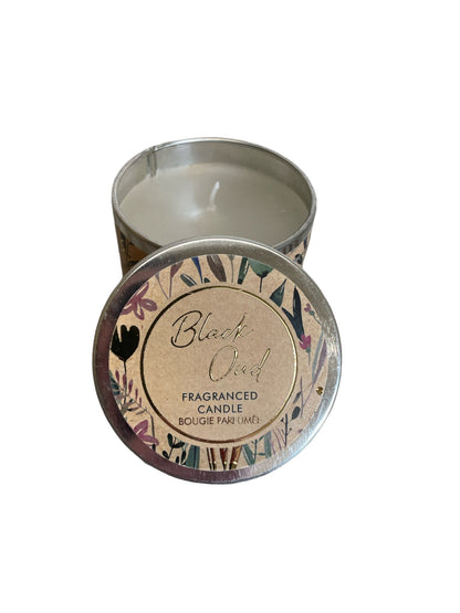 Scented Leaf Tin Candle, Pack of 12