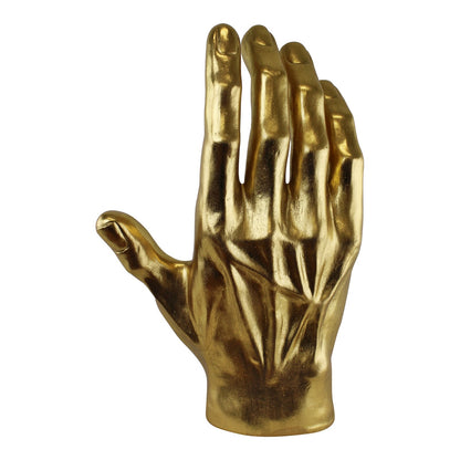 Large Gold Decorative Hand Ornament