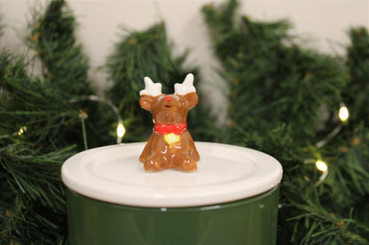 Reindeer Character Candle-pot