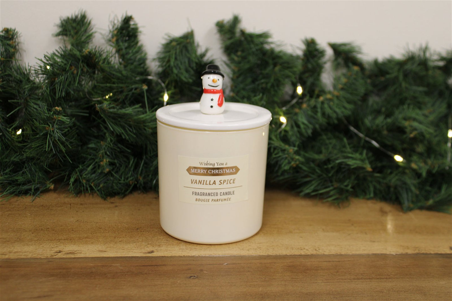 Snowman Character Candle-pot