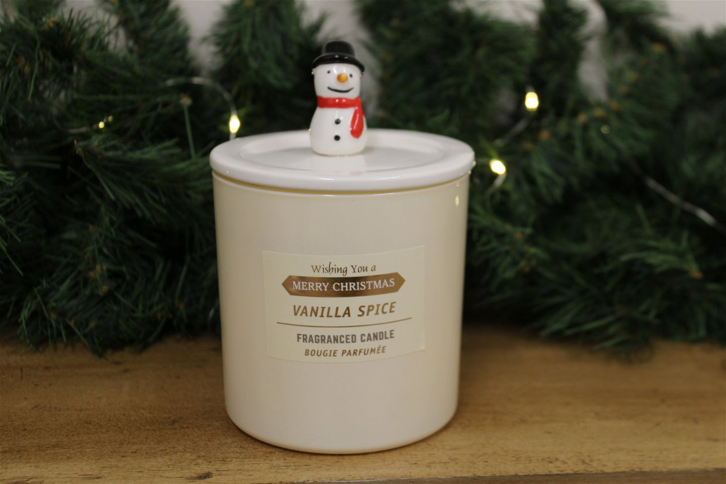 Snowman Character Candle-pot