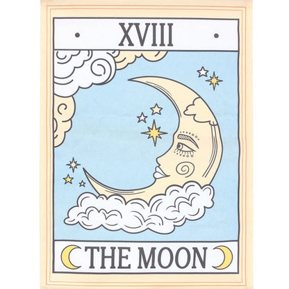 The Moon Vintage Tarot Wall Hanging