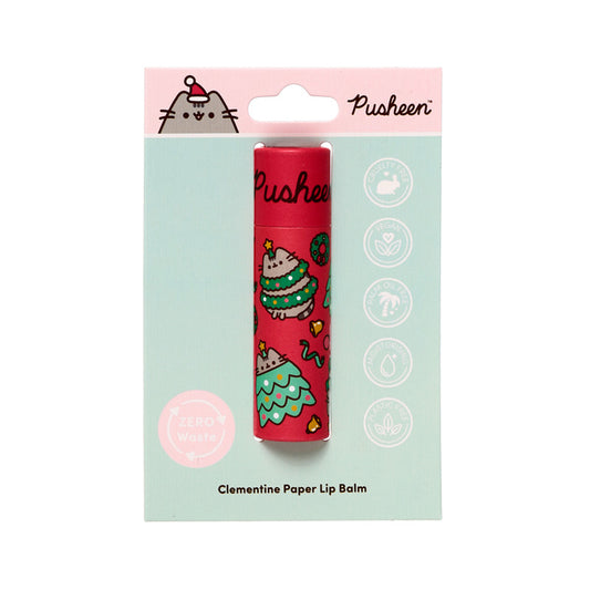 Paper Stick Lip Balm - Christmas Pusheen the Cat
