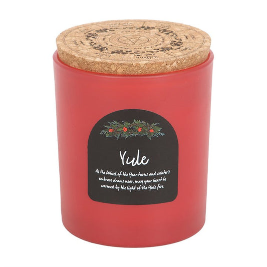 Yule Wintergreen Wheel of the Year Candle