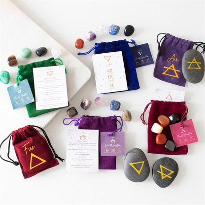 Air Element Tumble Gemstone Set - DuvetDay.co.uk