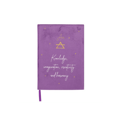 Air Element Velvet A5 Notebook - DuvetDay.co.uk