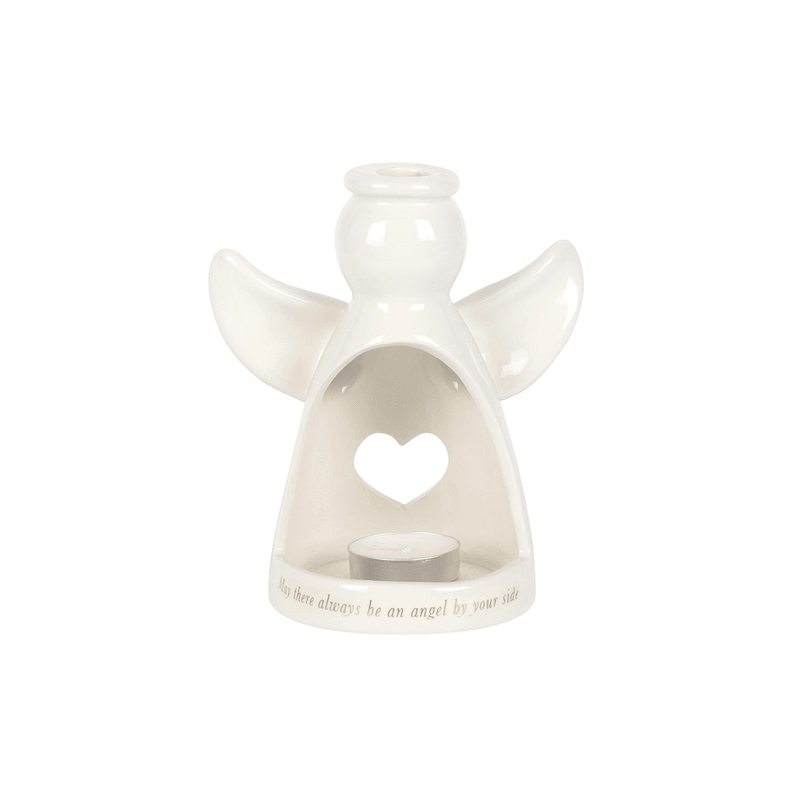 Angel By Your Side Tealight Holder - DuvetDay.co.uk