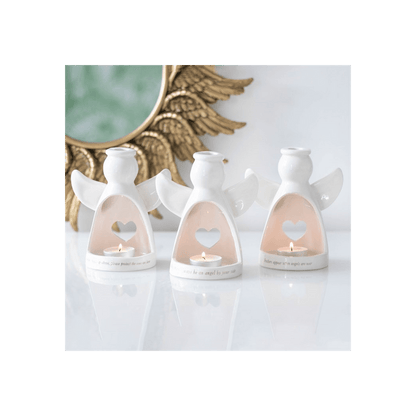 Angel By Your Side Tealight Holder - DuvetDay.co.uk