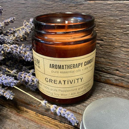 Aromatherapy Candle - Creativity - DuvetDay.co.uk