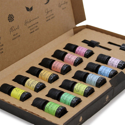 Aromatherapy Essential Oil Set - Starter Pack - DuvetDay.co.uk
