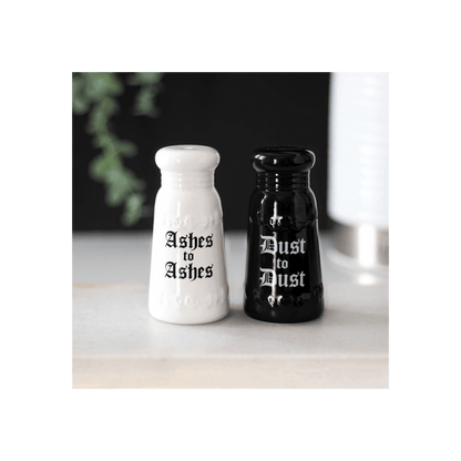 Ashes to Ashes Salt and Pepper Set - DuvetDay.co.uk