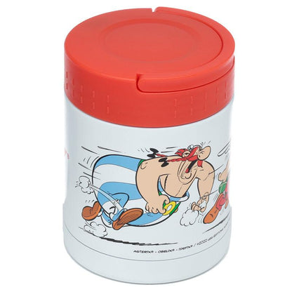 Asterix & Obelix Stainless Steel Insulated Food Snack/Lunch Pot 400ml - DuvetDay.co.uk