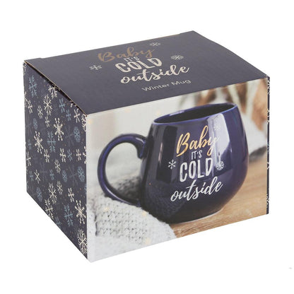 Baby It's Cold Outside Ceramic Mug - DuvetDay.co.uk