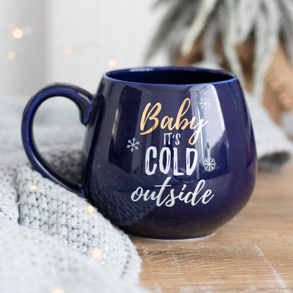 Baby It's Cold Outside Ceramic Mug - DuvetDay.co.uk