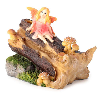 Backflow Incense Burner - Ancient Woodland Daydream Fairy - DuvetDay.co.uk