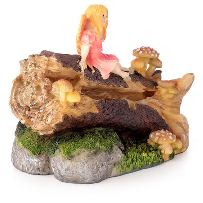 Backflow Incense Burner - Ancient Woodland Daydream Fairy - DuvetDay.co.uk