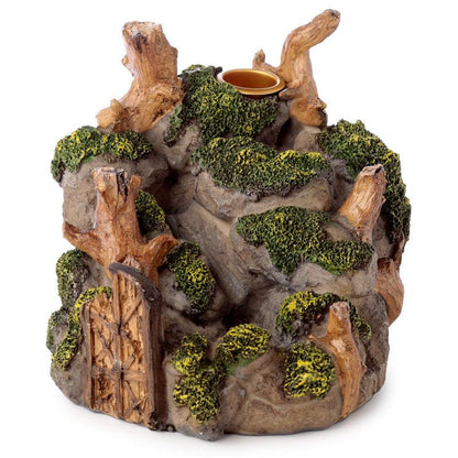 Backflow Incense Burner - Ancient Woodland Secret Cave - DuvetDay.co.uk
