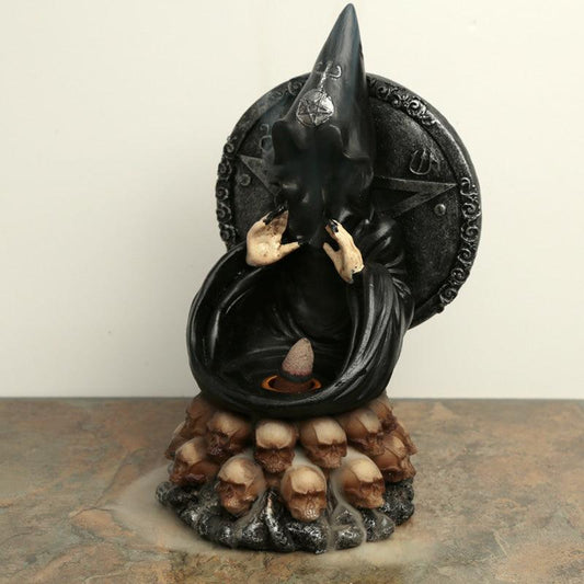 Backflow Incense Burner - Black Magic - DuvetDay.co.uk