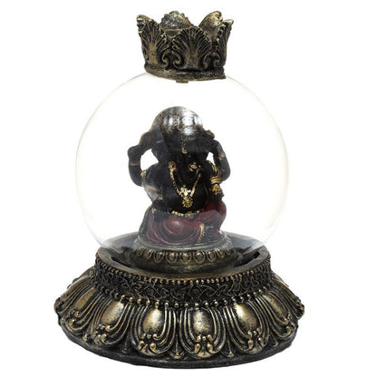 Backflow Incense Burner - Ganesh Globe - DuvetDay.co.uk