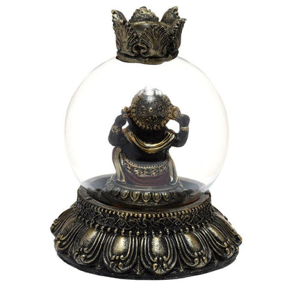 Backflow Incense Burner - Ganesh Globe - DuvetDay.co.uk