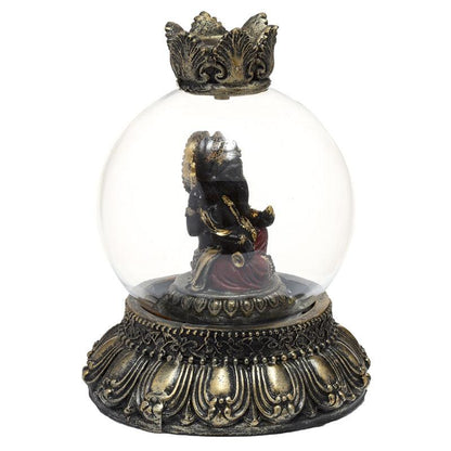 Backflow Incense Burner - Ganesh Globe - DuvetDay.co.uk