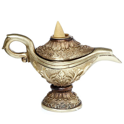 Backflow Incense Burner - Magic Lamp - DuvetDay.co.uk
