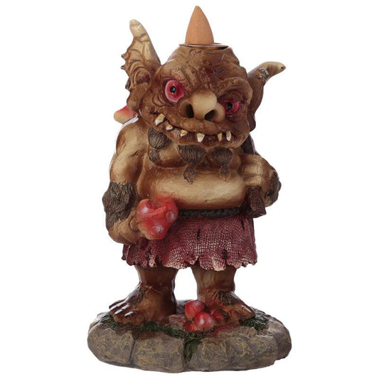 Backflow Incense Burner - Mushroom Troll - DuvetDay.co.uk