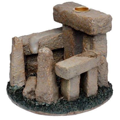 Backflow Incense Burner - Stone Circle - DuvetDay.co.uk