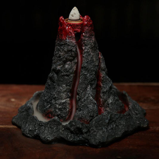 Backflow Incense Burner - Volcano - DuvetDay.co.uk