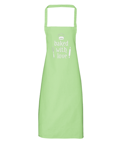Baked with Love Cotton Apron - DuvetDay.co.uk
