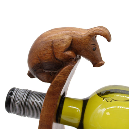 Balance Wine Holders - Pig - DuvetDay.co.uk