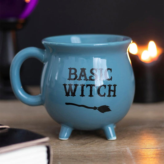 Basic Witch Cauldron Mug - DuvetDay.co.uk