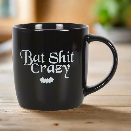 Bat Shit Crazy Mug - DuvetDay.co.uk