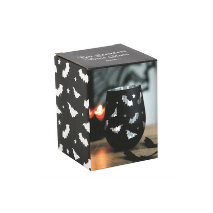 Bat Stemless Wine Glass - DuvetDay.co.uk