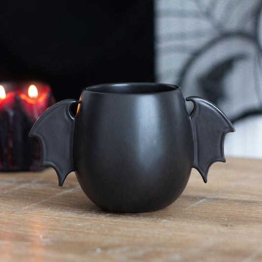 Bat Wing Rounded Mug - DuvetDay.co.uk