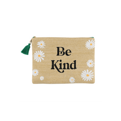 Be Kind Daisy Makeup Bag - DuvetDay.co.uk