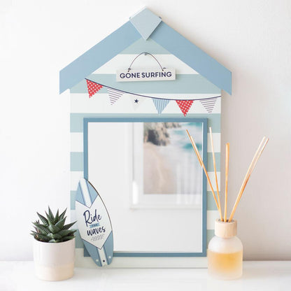 Beach Hut Wall Mirror - DuvetDay.co.uk