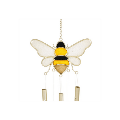Bee and Honeycomb Windchime - DuvetDay.co.uk
