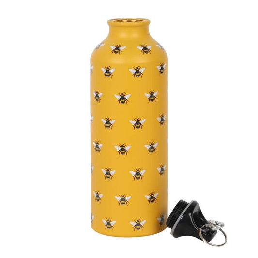 Bee Metal Water Bottle - DuvetDay.co.uk