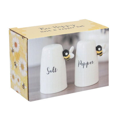 Bee Salt and Pepper Set - DuvetDay.co.uk