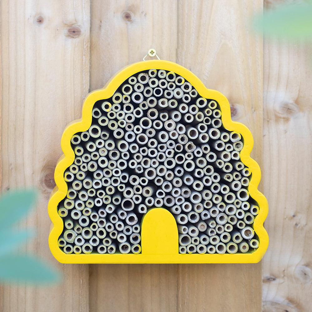 Beehive Shaped Bee House - DuvetDay.co.uk