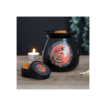 Beltane Wax Melt Burner Gift Set by Anne Stokes - DuvetDay.co.uk