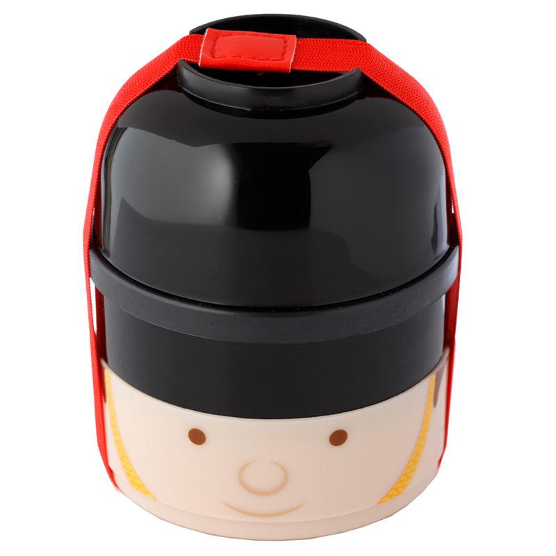 Bento Round Stacked Lunch Box - London Guardsman - DuvetDay.co.uk