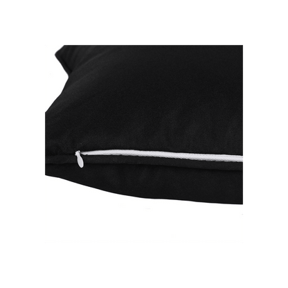 Black and White Pentagram Cushion - DuvetDay.co.uk