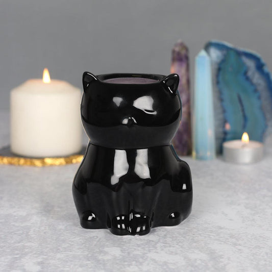 Black Cat Oil Burner - DuvetDay.co.uk