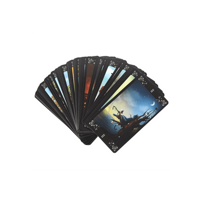 Black Cats Tarot Cards - DuvetDay.co.uk