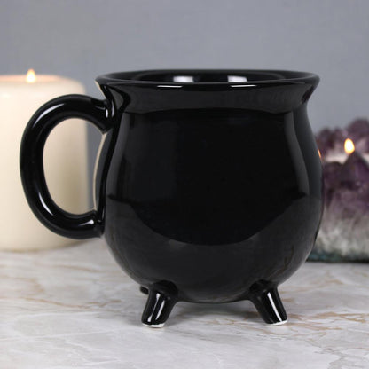 Black Cauldron Mug - DuvetDay.co.uk