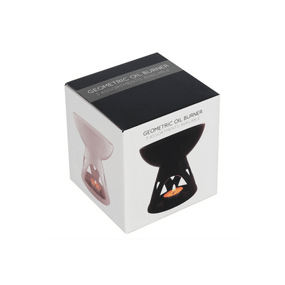 Black Deep Bowl Oil Burner - DuvetDay.co.uk